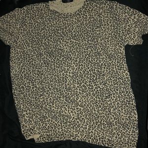 Liz Claiborne leopard shirt